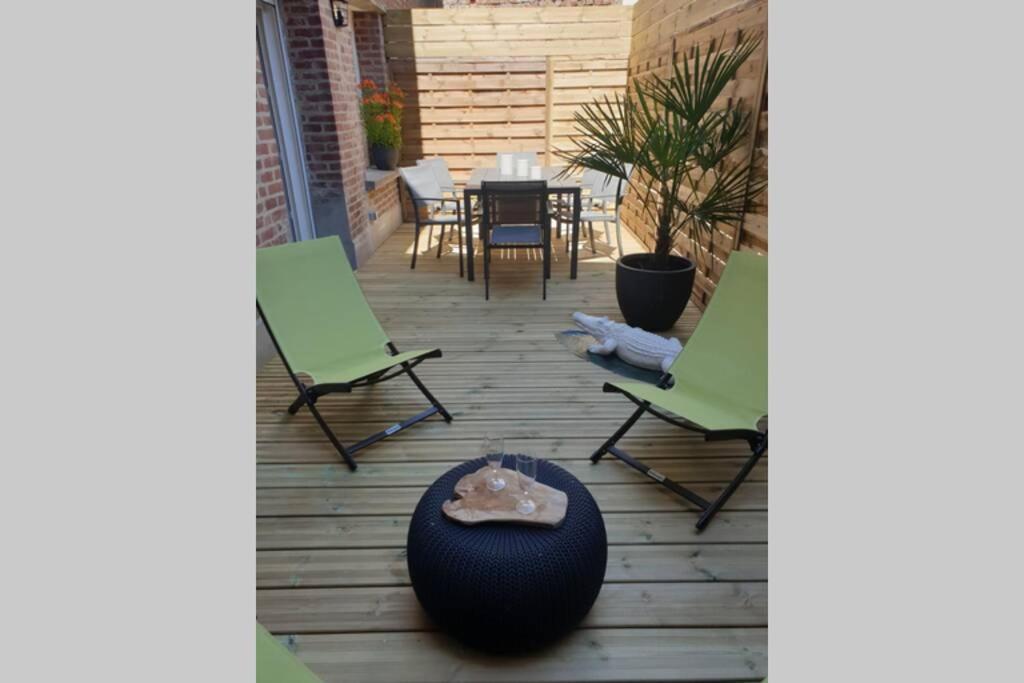 GL 18 gite à 100m de la plage Cayeux-sur-Mer Extérieur photo